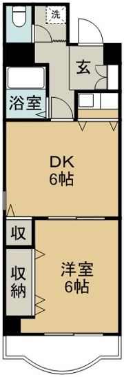 シティガーデン西船場の間取り画像