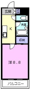 PRIMROSE(プリムローズ)の間取り画像