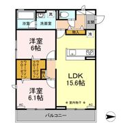 クレールの間取り画像