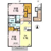 マール・ビビ B棟の間取り画像