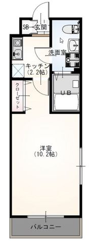 ビラビスタ船橋の間取り画像