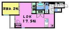 ヴィラスタジオーネ御所南の間取り画像