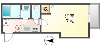 フラッティ千本鞍馬口の間取り画像