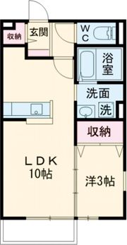 サンパレスGの間取り画像