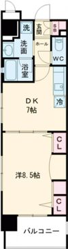 KAISEI新神戸の間取り画像