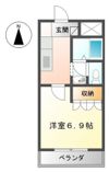 メルヴェール・チェンバーの間取り画像