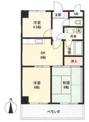 パセール長良の間取り画像