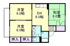 アンソレイユ尾崎 A棟の間取り画像