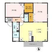 High Avenue Bの間取り画像