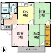 プレジール清音 A棟の間取り画像