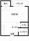 リトルハイツNo.7の間取り画像