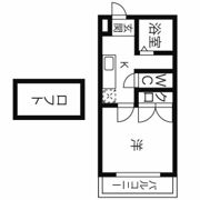 パルテネール北及Sの間取り画像