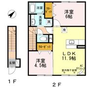 ユカレリ ハレの間取り画像
