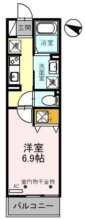東松山エテルネルの間取り画像