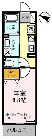 東松山エテルネルの間取り画像