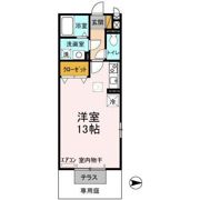 キャンパス・プランドールの間取り画像