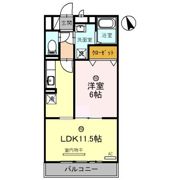 クレセントの間取り画像