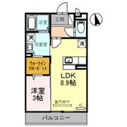 ヘルト・シュトラーセの間取り画像