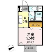 セジュールアレイBの間取り画像