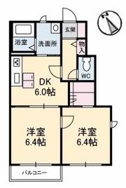 シャルマンラフォーレC棟の間取り画像