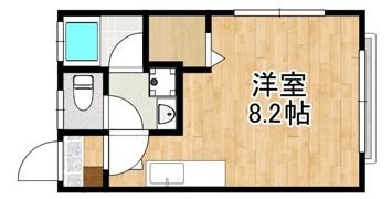 ヨシミツハイツの間取り画像