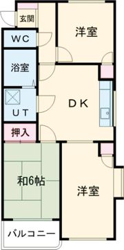 サンヒルズの間取り画像