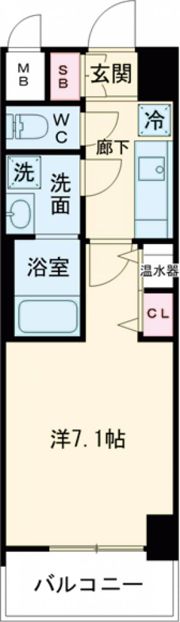 アドバンス三宮シュロスの間取り画像