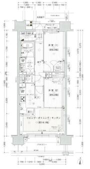 プレサンスグラン泉の間取り画像