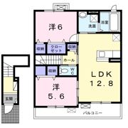 フォレスト ソレイユⅢの間取り画像