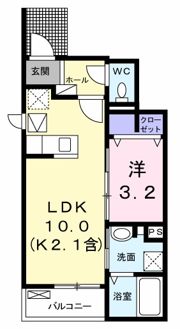 パルメゾン ロータスの間取り画像