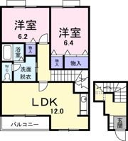 モルティ・メゾン Ⅳの間取り画像