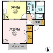 カーサときわ A棟の間取り画像