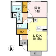 ヌーベルフォレスタ Bの間取り画像