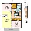 シダーヒルズ 東山 B棟の間取り画像