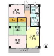 ヴィクトワール尾崎山の間取り画像