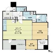 ライオンズ赤坂セントマークスの間取り画像