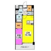 リバーランド大濠の間取り画像