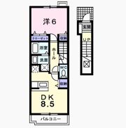 メイプルメゾン高野台の間取り画像