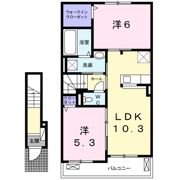 ル・クール Aの間取り画像