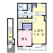 ル・クール Bの間取り画像