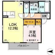 コーポ・ゼルコバの間取り画像