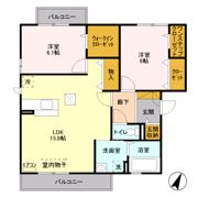 セピアコート 北館の間取り画像