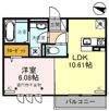 Delasse Kowa Ⅱの間取り画像