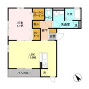 レクエルド広尾の間取り画像