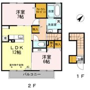 BRYANT PARK Aの間取り画像