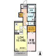 グリュックの間取り画像