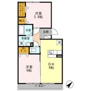 萌樹館の間取り画像