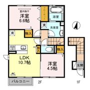 アバンダントの間取り画像