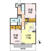 ディアコート Kの間取り画像