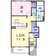 エスポワール弐番館の間取り画像